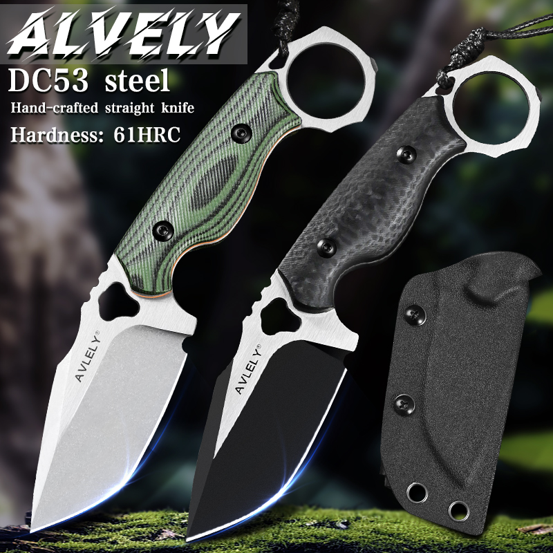 Edc Fixed Blade Deep Carry - Yüksek kaliteli DC53 çelikten üretilmiş sabit