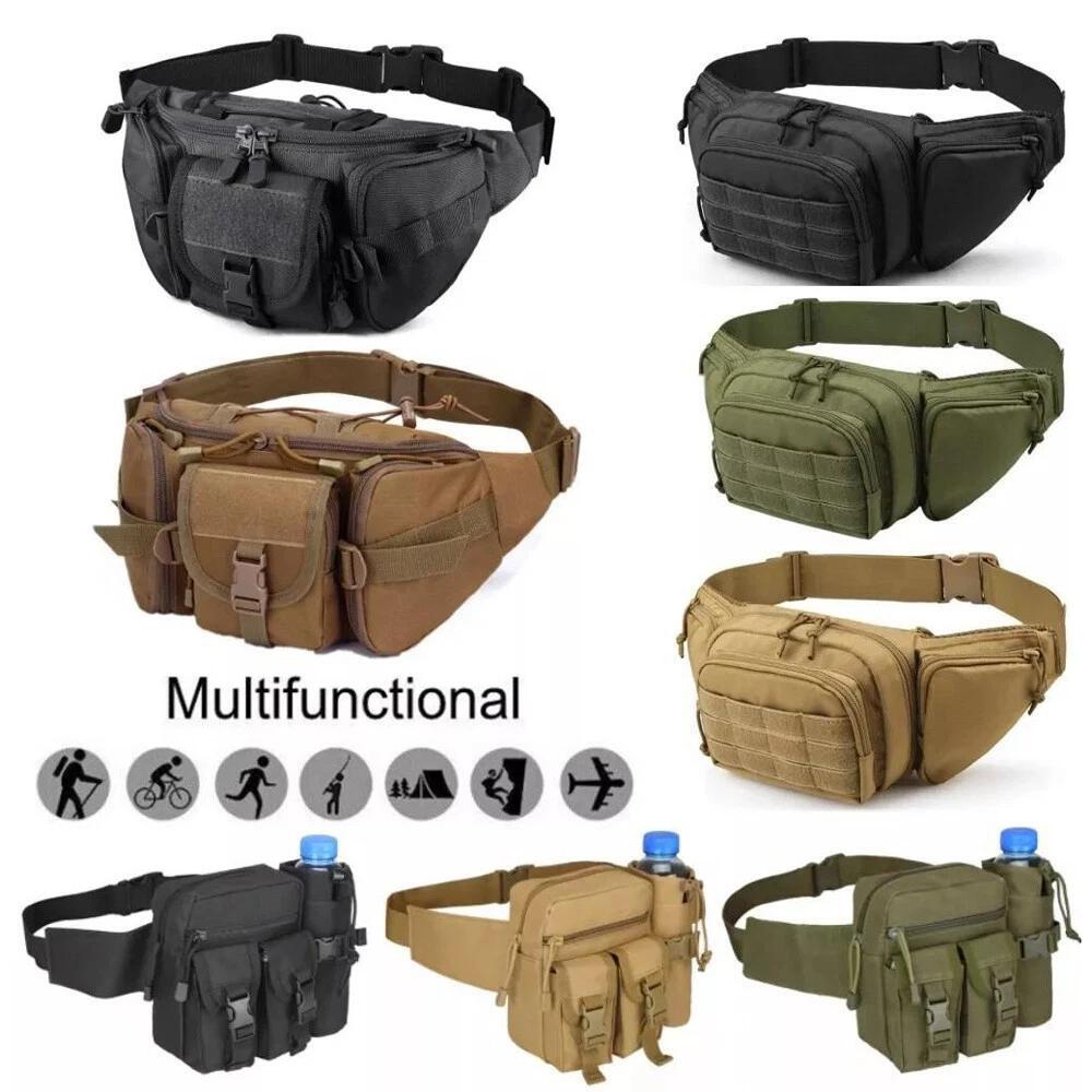 Edc Carry Pistols - Erkekler için Taktik Fanny Paketi Gizli