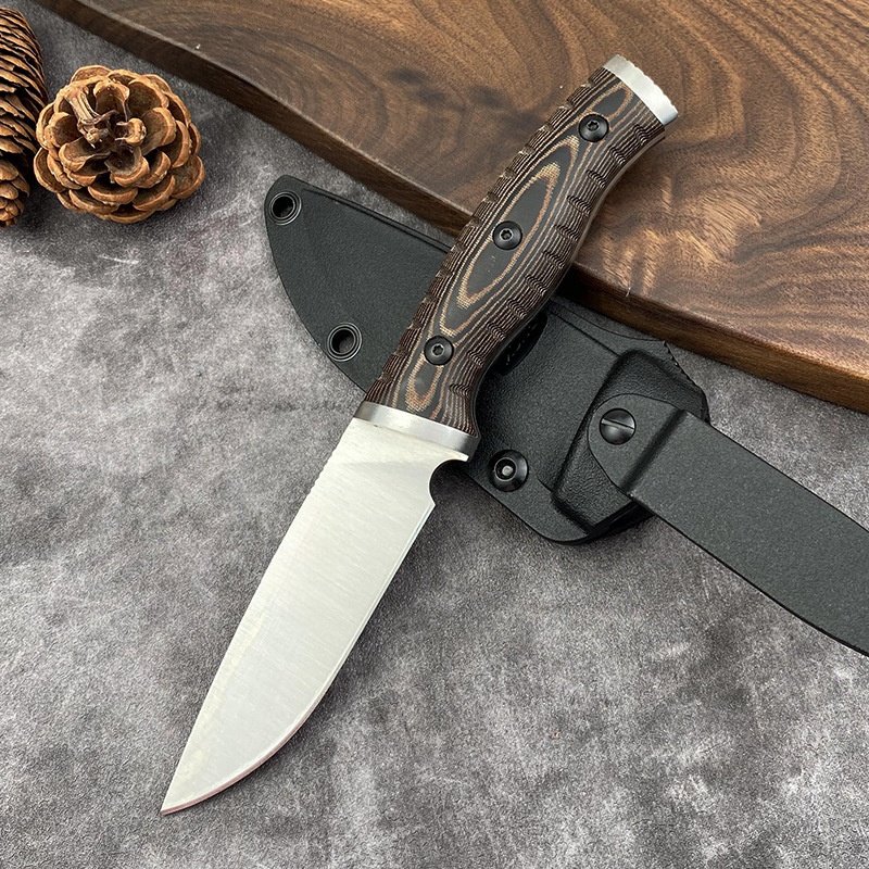 Edc Fixed Blade Deep Carry - Düz Bıçak D2 Çelik G10 Saplı