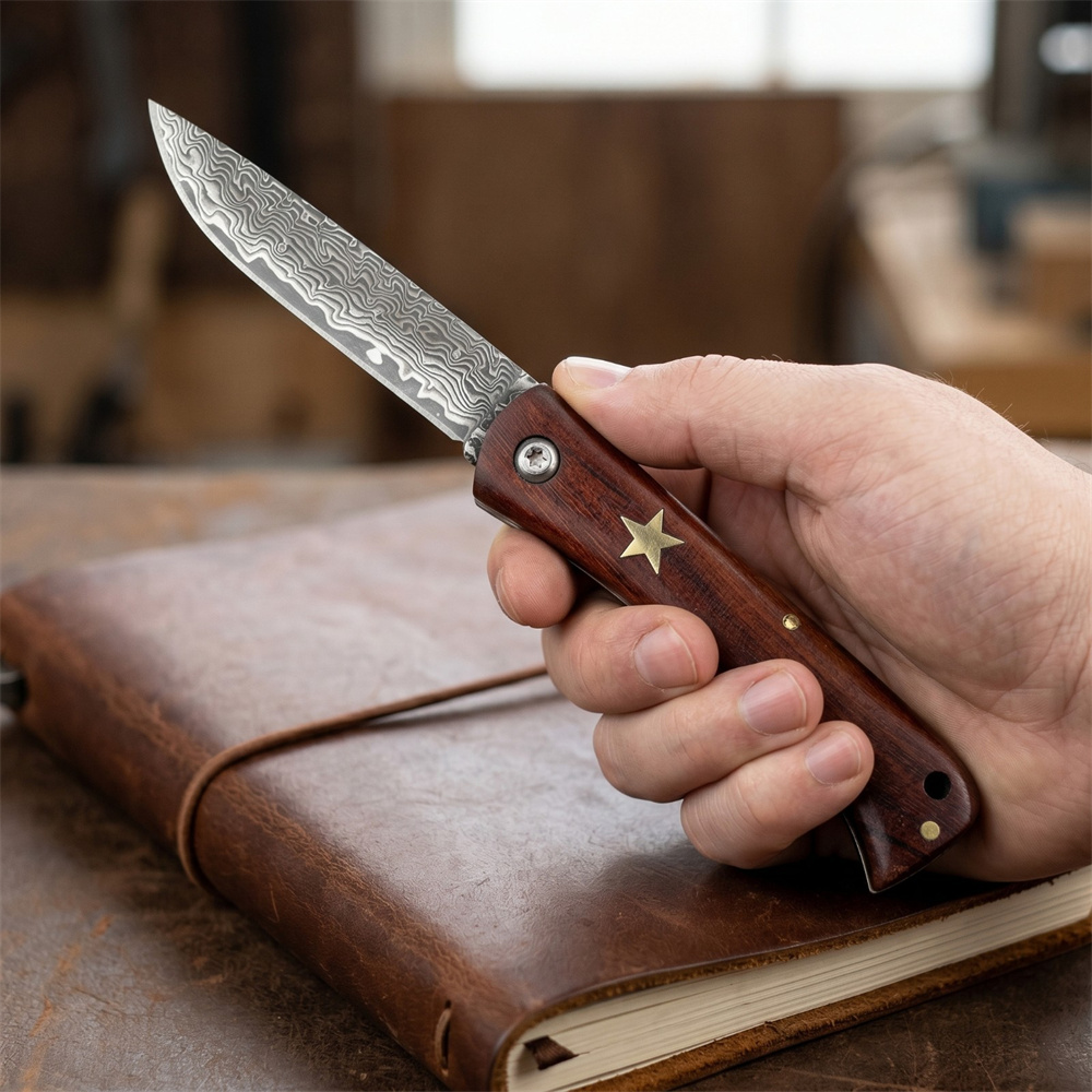 Edc Fixed Blade Deep Carry - Kompakt Açık Hava Hayatta Kalma Çakısı