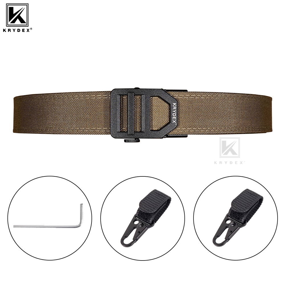 Edc Concealed Carry Belt - KRYDEX 1.5 İnç Taktik Ağır Hizmet
