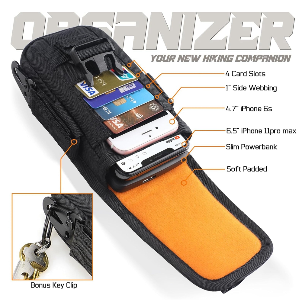 Taktik Telefon Çantası Molle,  - Edc Concealed Carry Belt incelemesi ve fiyatı