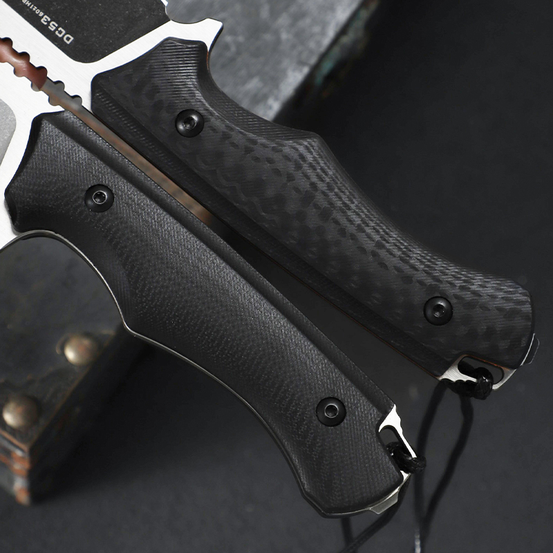DC53 Çelik Sabit Bıçaklı Düz B - Edc Fixed Blade Deep Carry incelemesi ve fiyatı