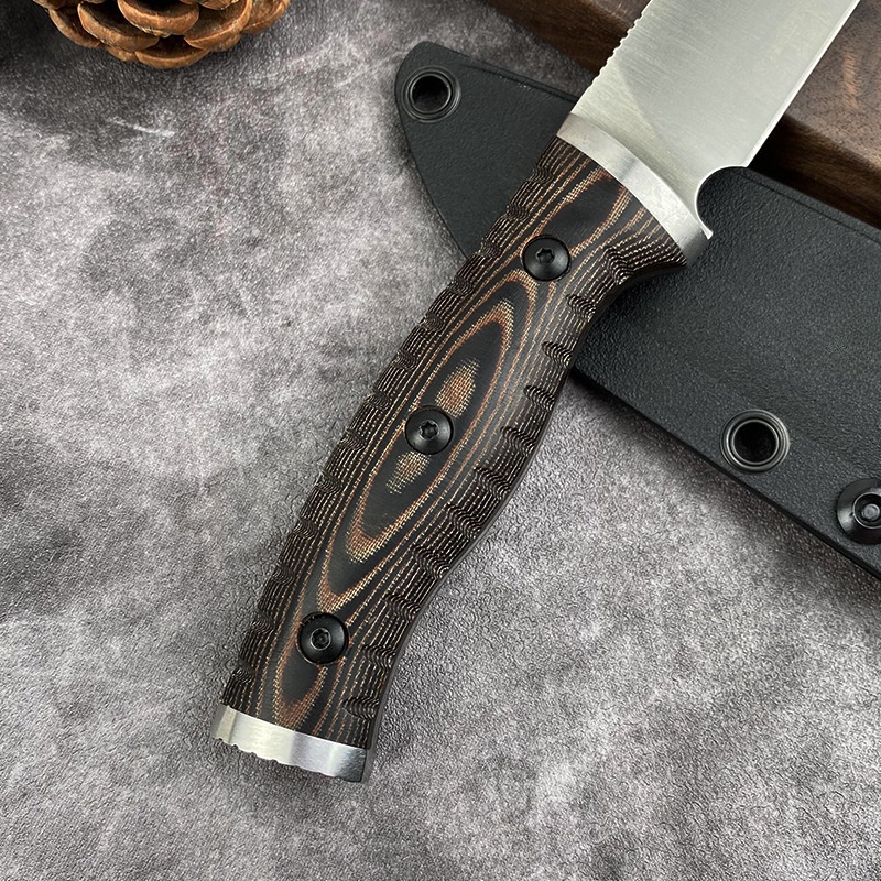 Düz Bıçak D2 Çelik G10 Saplı E - Edc Fixed Blade Deep Carry incelemesi ve fiyatı